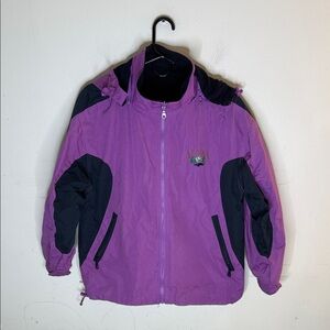 Pac Blue Purple and Black Alaska Jacket Size XS